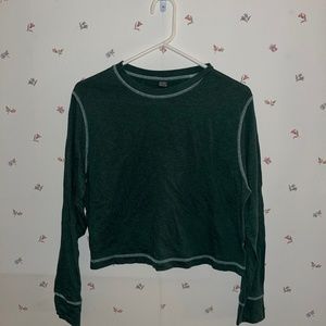 Dark Green Long-Sleeve T-Shirt